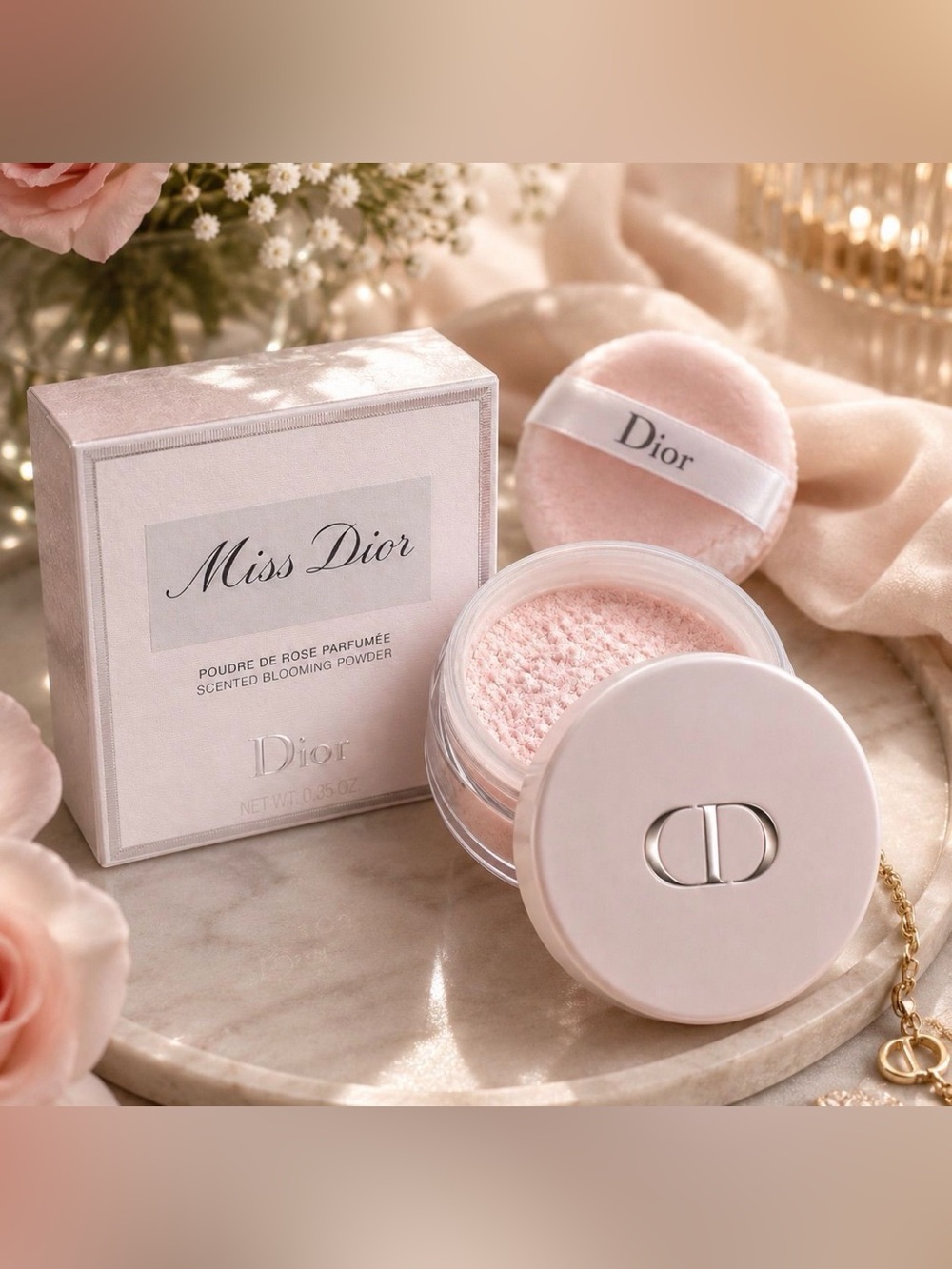 The Miss Dior Scented Blooming Body Powder